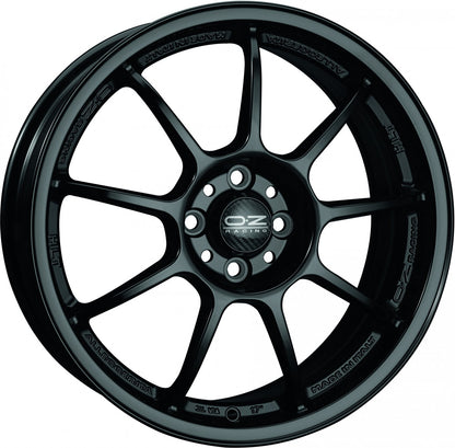 OZ Alleggerita HLT schwarz matt 8x18 ET35 - LK5/100 ML68