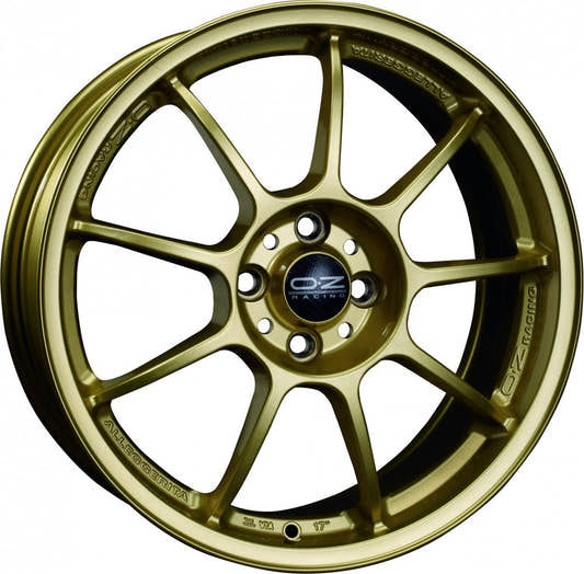 OZ Alleggerita HLT race gold Alufelge 11x18 Zoll ET75 LK 5x120.65 ML70.1