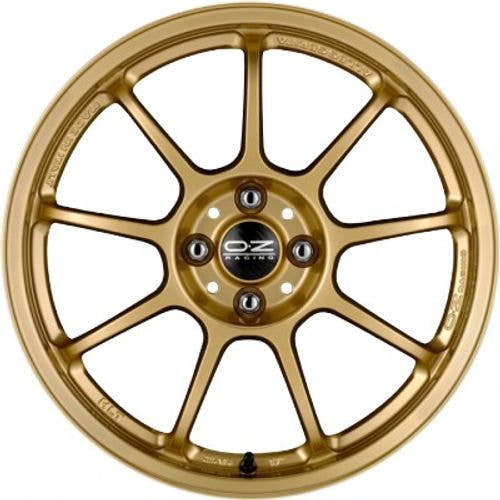 OZ Alleggerita HLT race gold Alufelge 11x18 Zoll ET75 LK 5x120.65 ML70.1 – Bild 2