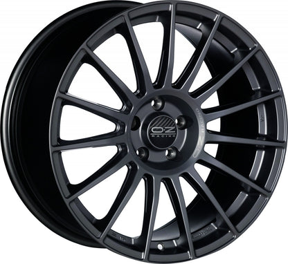 OZ Superturismo LM matt graphite 7.5x18 ET48 - LK5/114.3 ML75