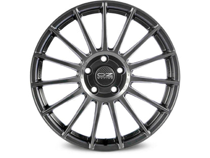 OZ Superturismo LM matt graphite 7.5x18 ET48 - LK5/114.3 ML75