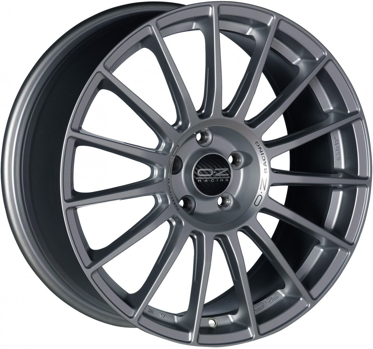 OZ Superturismo LM matt race silver 8x18 ET34 - LK5/120 ML79