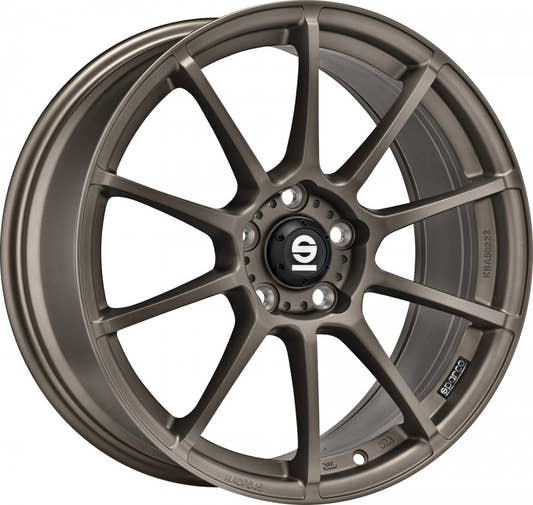 Sparco Assetto Gara matt bronze Alufelge 7x17 Zoll ET42 LK 4x100 ML63.3