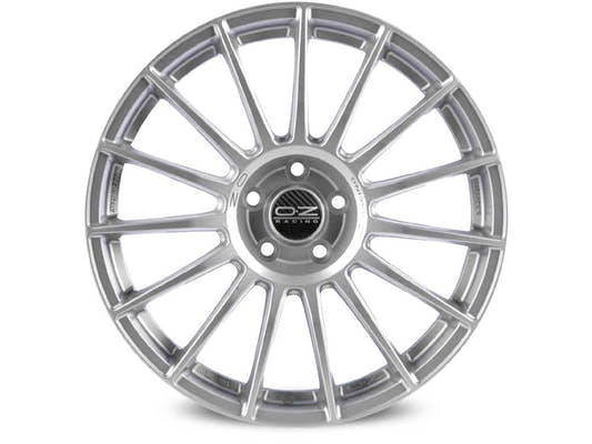 OZ Superturismo LM matt race silver 7x17 ET42 - LK4/100 ML68