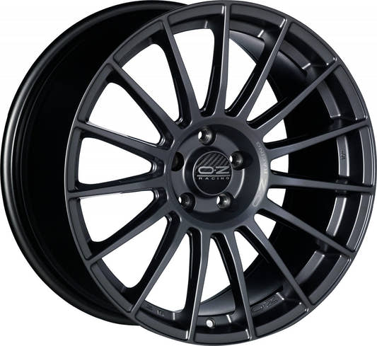 OZ Superturismo LM matt graphite 7x17 ET42 - LK4/100 ML68