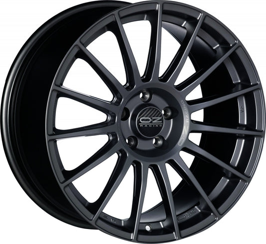 OZ Superturismo LM matt graphite 7x17 ET42 - LK4/100 ML68