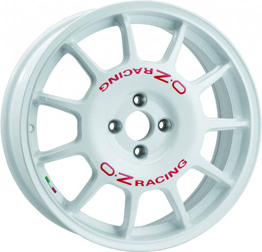 OZ Leggenda race white Alufelge 7x17 Zoll ET30 LK 4x100 ML68