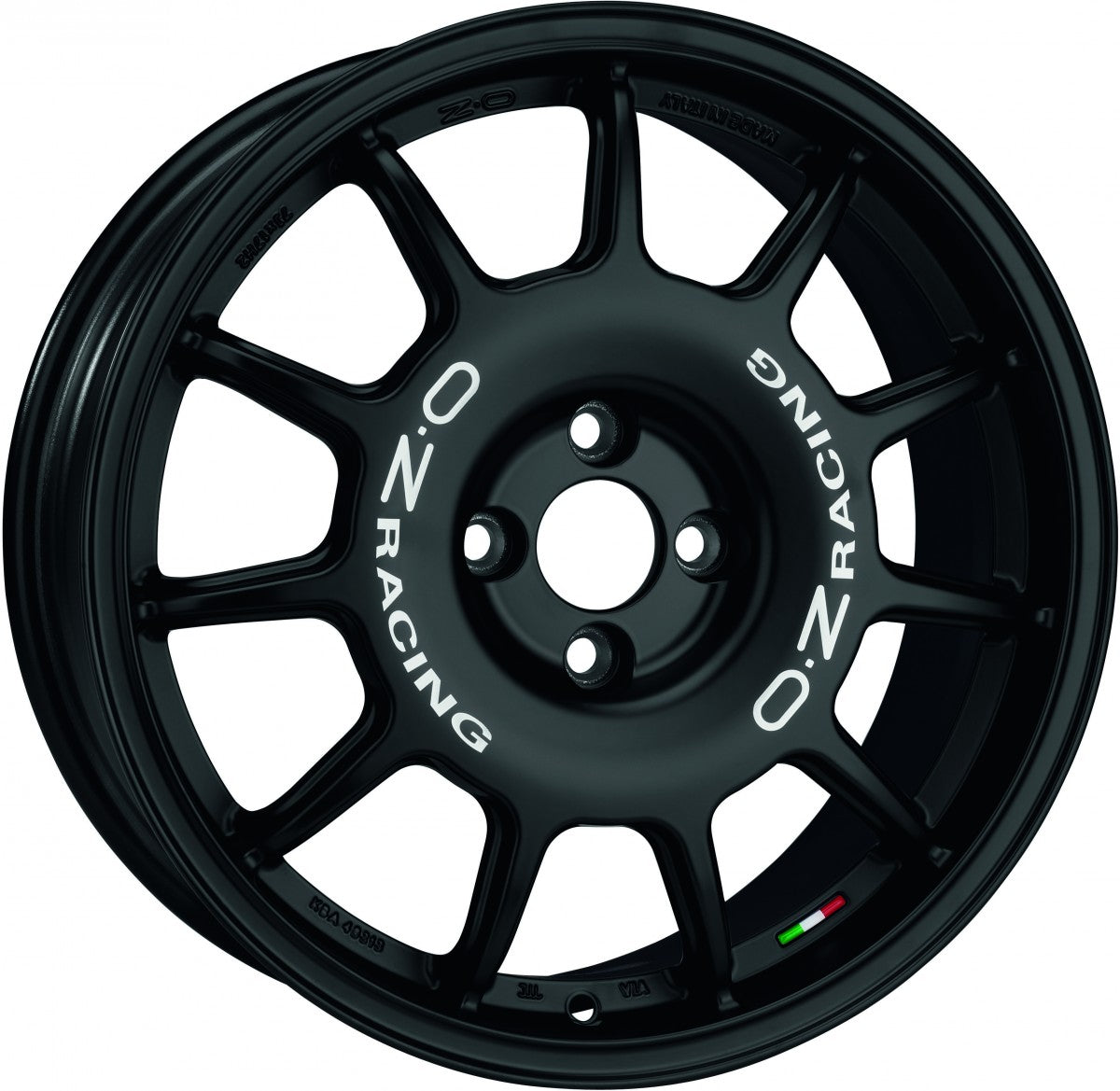 OZ Leggenda mattschwarz 7x17 ET25 - LK4/108 ML75