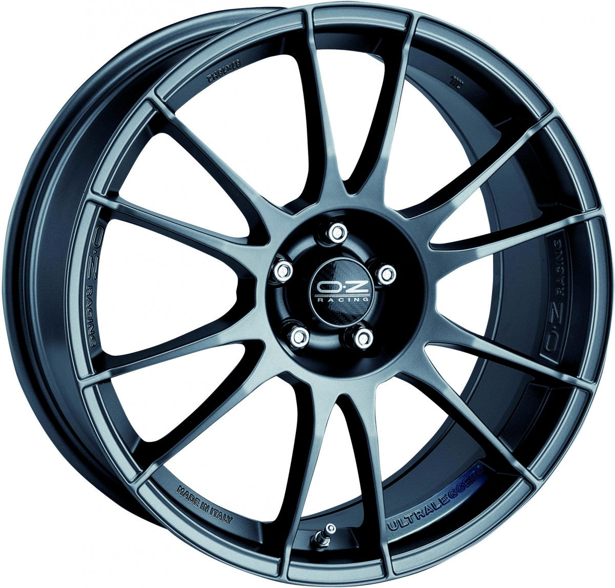 OZ Ultraleggera HLT matt graphite 12x20 ET57 - LK5/120.65 ML70.1