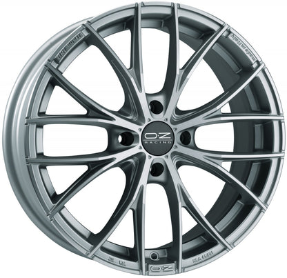 OZ Italia 150 matt race silver polished Alufelge 8x18 Zoll ET35 LK 5x112 ML75 – Bild 2