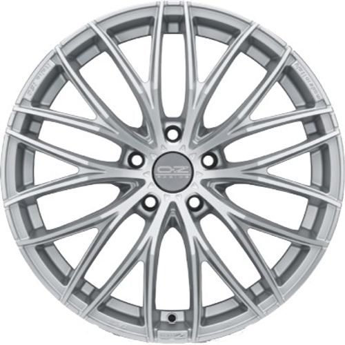 OZ Italia 150 matt race silver polished Alufelge 7x17 Zoll ET42 LK 4x100 ML68 – Bild 3
