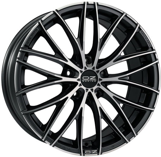 OZ Italia 150 matt dark graphite polished 8x17 ET29 - LK5/120 ML79