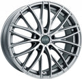 OZ Italia 150 matt race silver polished Alufelge 8x17 Zoll ET29 LK 5x120 ML79