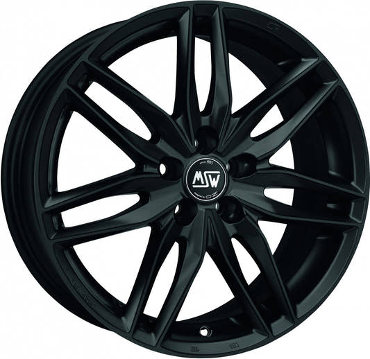 MSW 24 schwarz matt Alufelge 9x19 Zoll ET29 LK 5x112 ML73.1