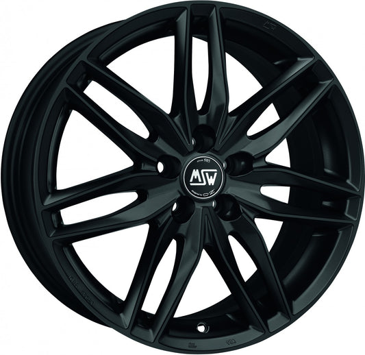 MSW 24 schwarz matt 9x19 ET29 - LK5/112 ML73.1