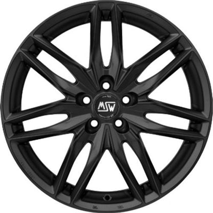 MSW 24 schwarz matt Alufelge 9x19 Zoll ET29 LK 5x112 ML73.1 – Bild 2