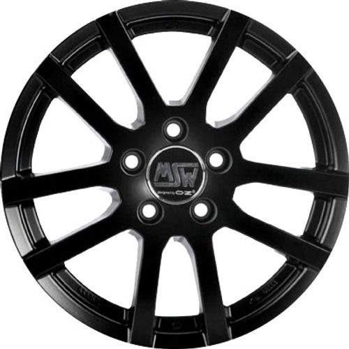 MSW 22 matt black Alufelge 6.5x16 Zoll ET45 LK 5x114.3 ML73.1 – Bild 2