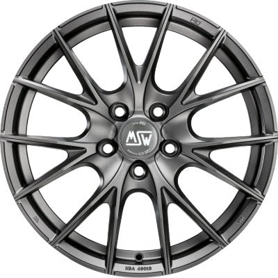 MSW 25 matt titanium tech 8x19 ET29 - LK5/120 ML72.56