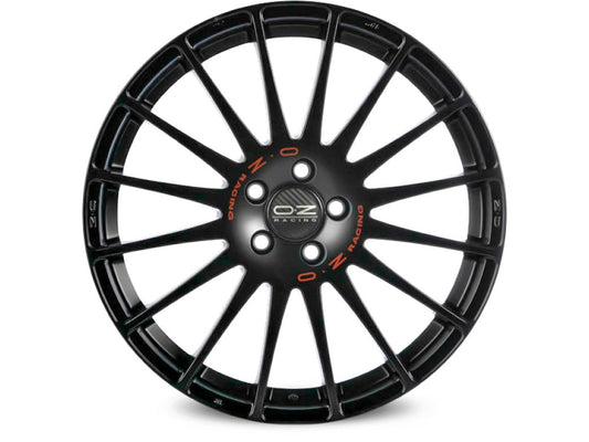 OZ Superturismo GT mattschwarz 7x16 ET37 - LK4/100 ML68