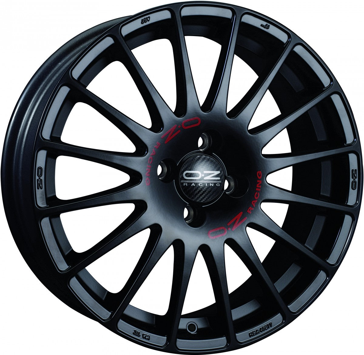 OZ Superturismo GT mattschwarz 7x16 ET42 - LK4/100 ML68