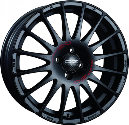 OZ Superturismo GT mattschwarz 7x16 ET42 - LK4/100 ML68