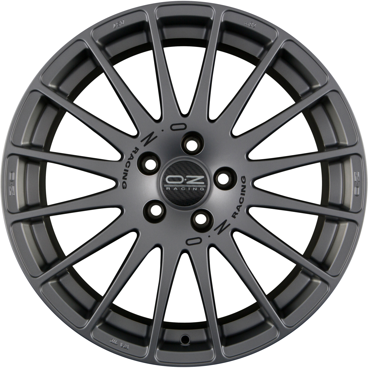 OZ Superturismo GT grigio corsa Alufelge 7.5x17 Zoll ET50 LK 5x114.3 ML75 – Bild 3