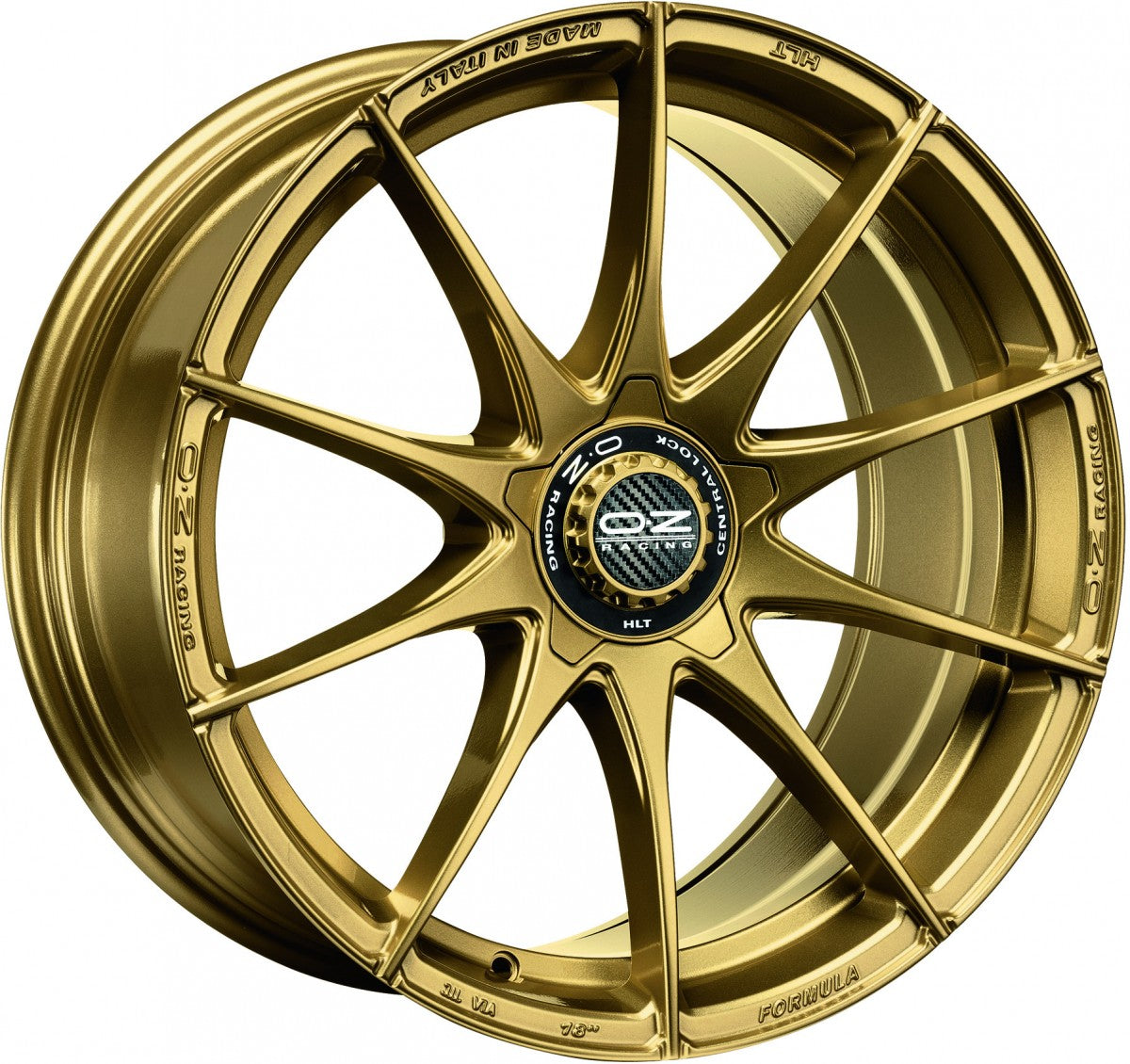 OZ Formula HLT race gold 8x18 ET48 - LK5/100 ML68