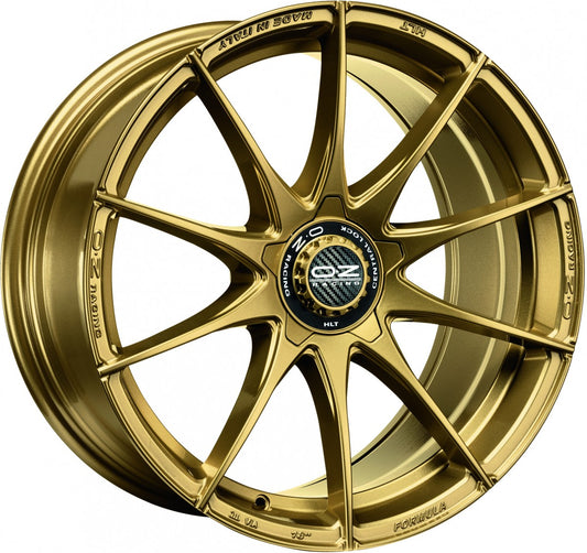 OZ Formula HLT race gold 8x18 ET48 - LK5/100 ML68