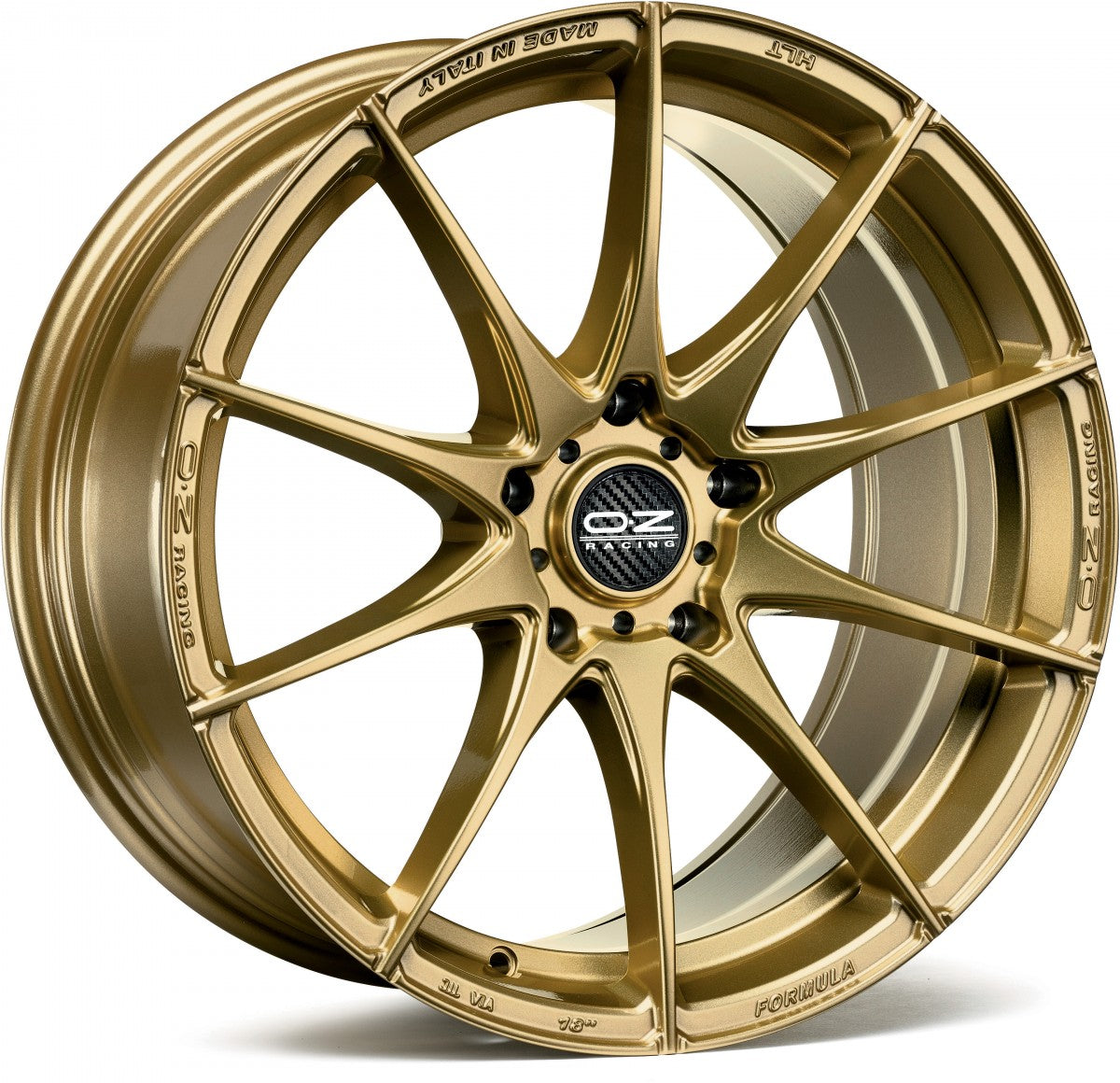 OZ Formula HLT race gold 8x18 ET48 - LK5/100 ML68