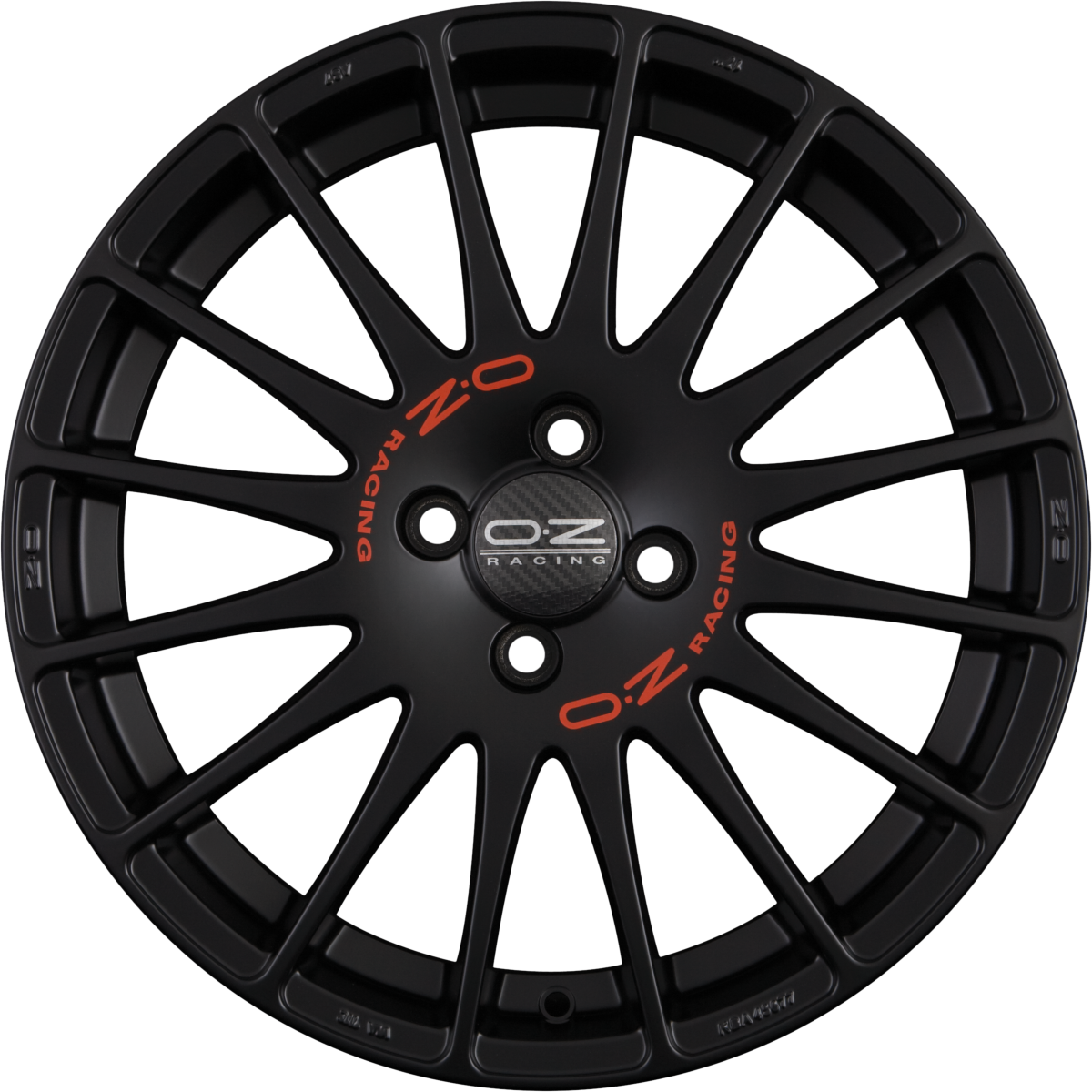 OZ Superturismo GT mattschwarz Alufelge 6x14 Zoll ET15 LK 4x108 ML65.06 – Bild 5