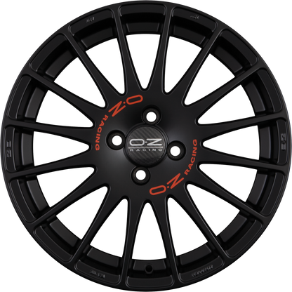 OZ Superturismo GT mattschwarz Alufelge 6x14 Zoll ET15 LK 4x108 ML65.06 – Bild 5