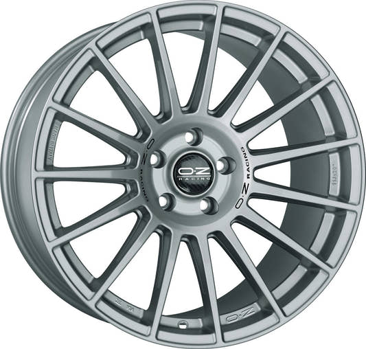 OZ Superturismo Dakar matt race silver 9.5x21 ET55 - LK5/130 ML71.56