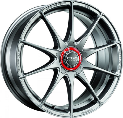 OZ Formula HLT grigio corsa Alufelge 11x19 Zoll ET50 LK 5x130 ML71.56