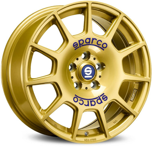 Sparco Terra race gold 7.5x17 ET48 - LK5/100 ML63.3