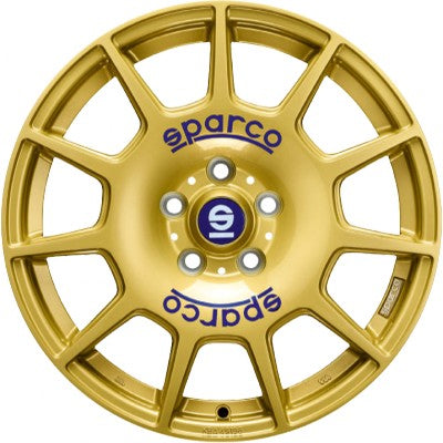 Sparco Terra race gold 7.5x17 ET48 - LK5/100 ML63.3