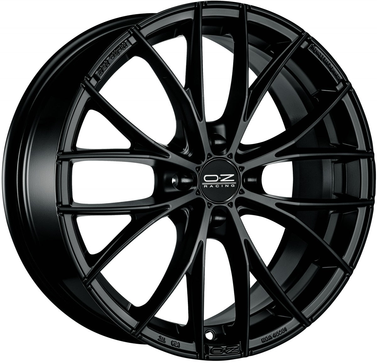 OZ Italia 150 matt black 8x19 ET45 - LK5/114.3 ML75