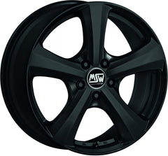 MSW 19 schwarz matt Alufelge 6.5x16 Zoll ET51 LK 5x120 ML65.06