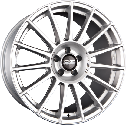 OZ Superturismo Dakar matt race silver Alufelge 9x21 Zoll ET25 LK 5x120 ML79 – Bild 4