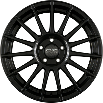 OZ Superturismo LM matt black Alufelge 7.5x17 Zoll ET35 LK 5x100 ML68 – Bild 3