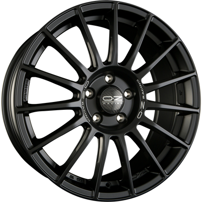 OZ Superturismo LM matt black Alufelge 7.5x17 Zoll ET35 LK 5x100 ML68 – Bild 4