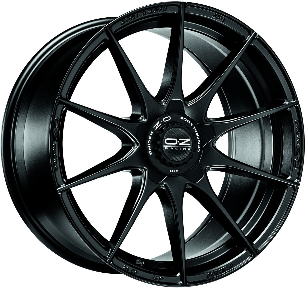 OZ Formula HLT matt black Alufelge 8x18 Zoll ET48 LK 5x112 ML75