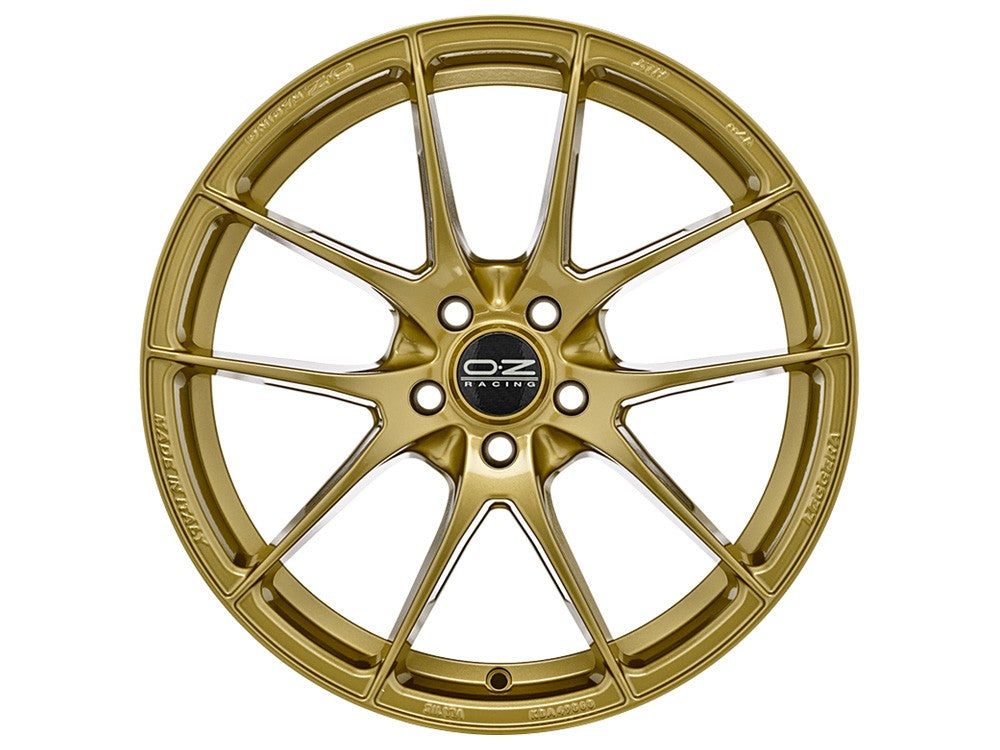 OZ Leggera HLT race gold 8x18 ET35 - LK5/100 ML68
