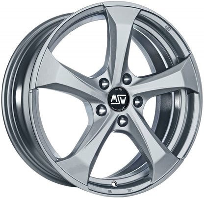 MSW 47 full silver Alufelge
