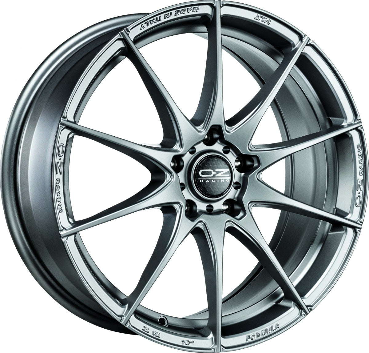OZ Formula HLT grigio corsa Alufelge 7x17 Zoll ET37 LK 4x100 ML68 – Bild 2
