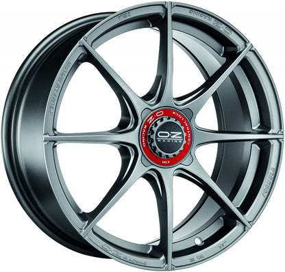 OZ Formula HLT grigio corsa Alufelge 7x17 Zoll ET37 LK 4x100 ML68 – Bild 3