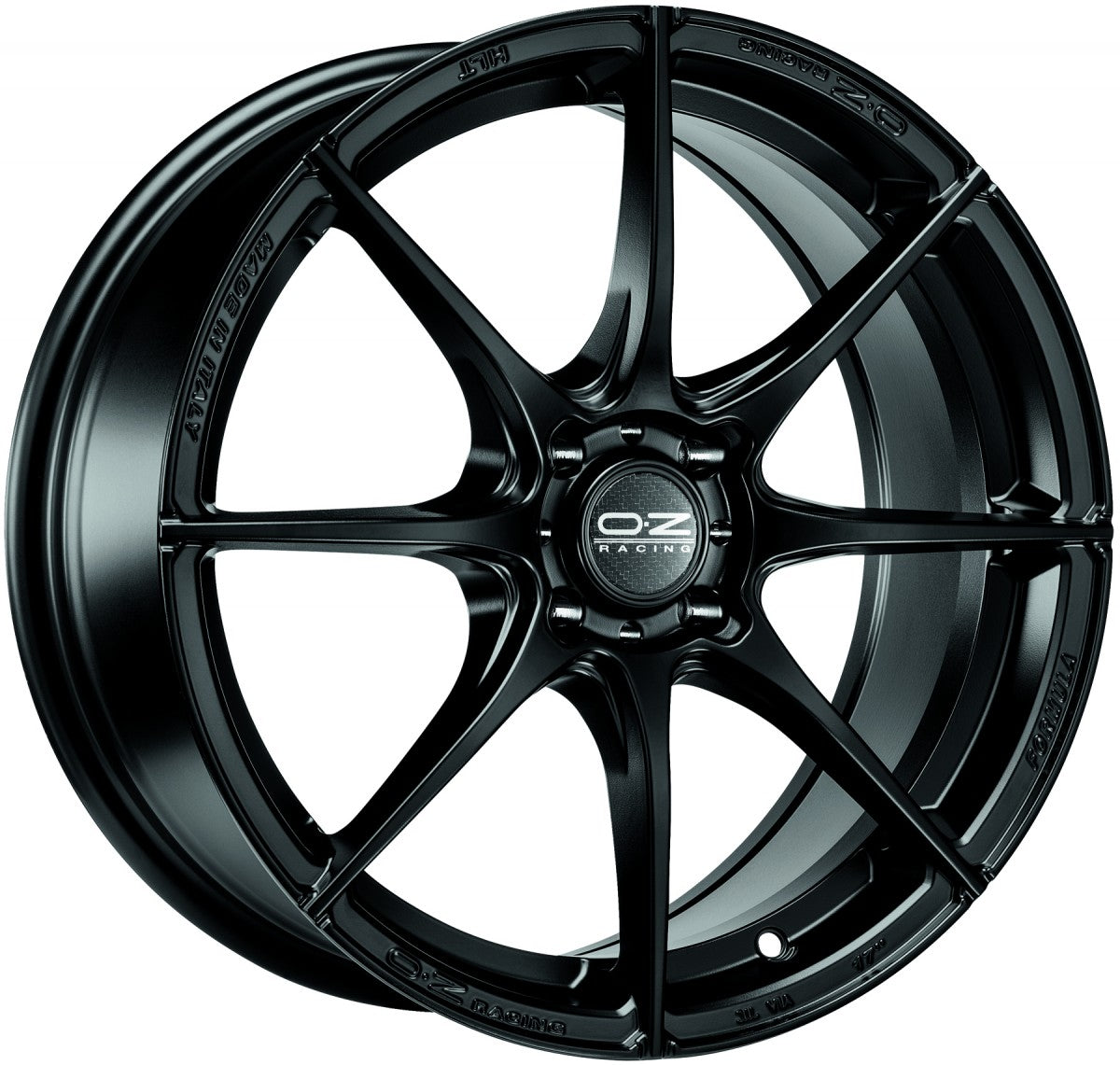 OZ Formula HLT matt black Alufelge 7x17 Zoll ET42 LK 4x100 ML68 – Bild 4