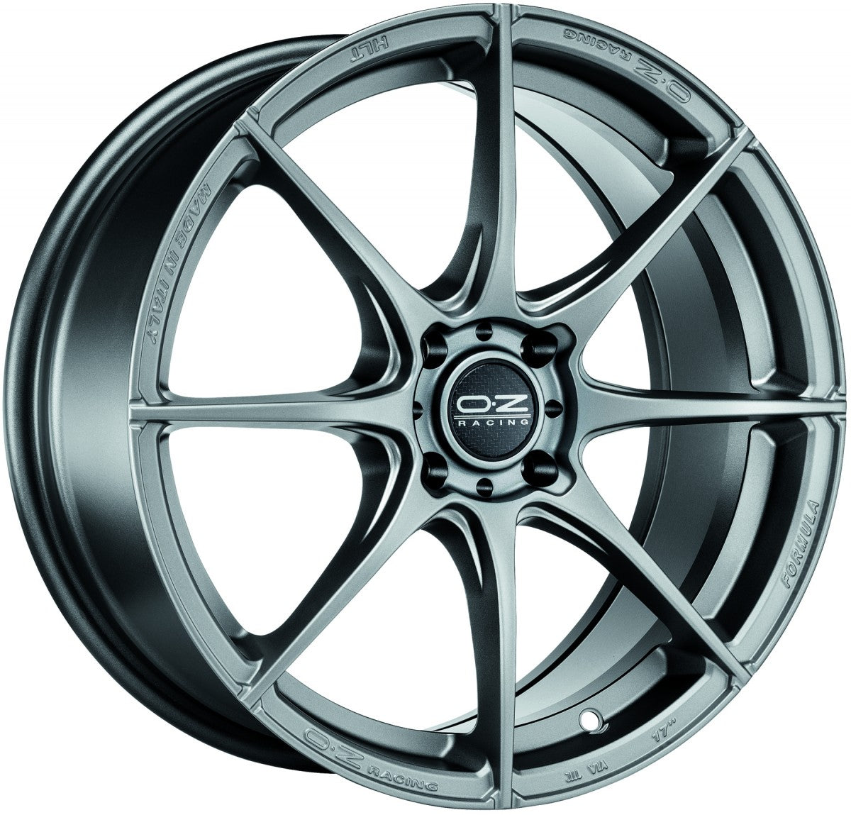 OZ Formula HLT grigio corsa Alufelge 7x17 Zoll ET42 LK 4x100 ML68 – Bild 4