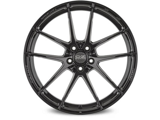OZ Leggera HLT gloss black 9.5x19 ET45 - LK5/120 ML79