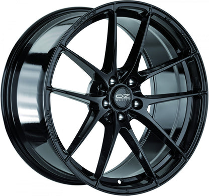 OZ Leggera HLT gloss black 10x20 ET45 - LK5/130 ML71.56