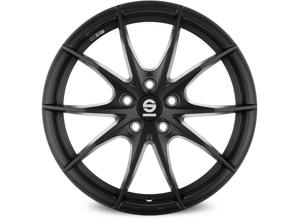Sparco Trofeo 5 matt black 7.5x17 ET45 - LK5/108 ML73.1